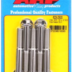 Śruby ARP "3/8""-16 x 2.500 hex SS bolts" (5pcs)
