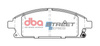 Klocki hamulcowe przednie DBA Brake Pads Street Series Ceramic - DB1333SS NISSAN Elgrand E50 E51 X-Trail