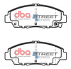 Brake Pads Street Series Ceramic front - DB1268SS HONDA Accord CC7 CE7 CE8 CF1 Prelude BB ROVER 600