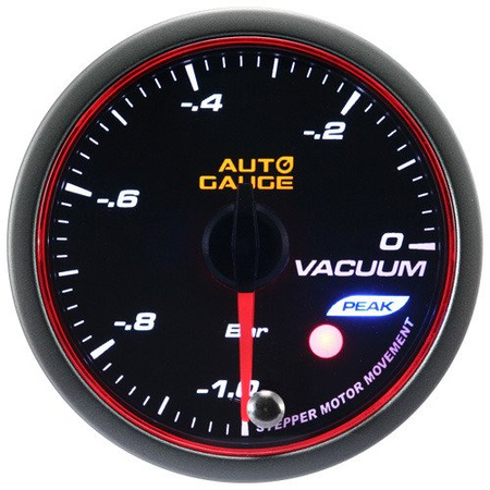 Wskaźnik podciśnienia VACUM Auto Gauge - SMOKE PW