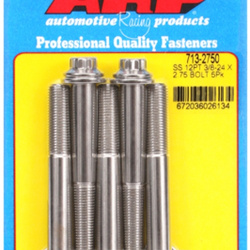 ARP "3/8""-24 x 2.750 12pt SS bolts" (5pcs)