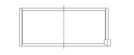 ACL Conrod guolio korpusas Alfa Romeo '62-86, 0.25mm