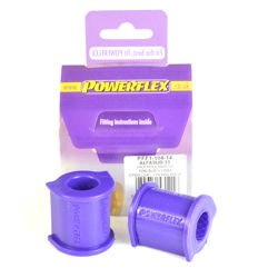 Polyurethan buchsen Powerflex Alfa Romeo Alfasud, Alfasud Sprint (1971-1989), 33 (1983-1995) -  PFF1-104-14 Nummer im Diagramm: 4