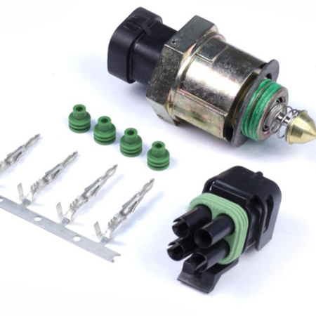 Haltech Leerlauf-Luftsteuermotor - Einschrauben - inkl. Stecker und Stifte - HT-020302