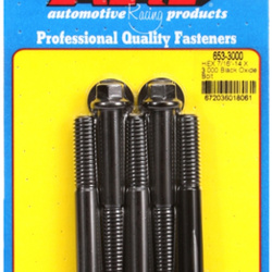 ARP "7/16""-14 X 3.000 hex black oxide bolts" (5pcs)
