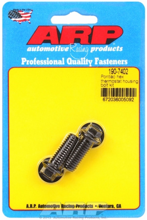 ARP Pontiac hex thermostat housing bolt kit