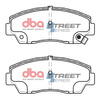 DBA Brake Pads Utcai sorozat első fékbetétek Kerámia - DB409SS MAZDA B2000 Pick Up B2200