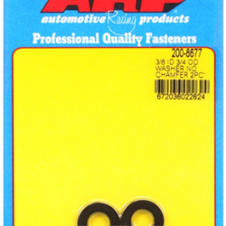 ARP "3/8"ID 3/4"OD .120"TH black washers" (2pcs)