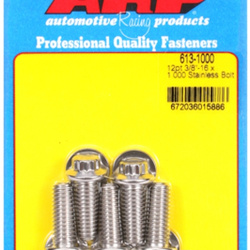 Śruby ARP "3/8""-16 x 1.000 12pt SS bolts" (5pcs)