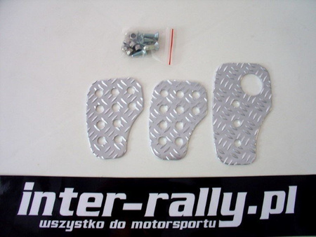 RRS aluminum pedal covers