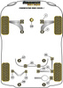 Rear Lower Arm Outer Bush  Powerflex Polyurethane Bush Black Series Seat Cupra Formentor (2020 on) Formentor 4WD (2020 on) PFR85-817BLK