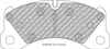 Ferodo Racing DS2500 brake pad front FCP4064H AUDI Q7 Q7 4L PORSCHE Cayenne CAYENNE 92A 955 Cayenne 9YA 9YB MACAN 95B Panamera Panamera TOUAREG 7P5 7P5 7P6 VAN 7P5 
