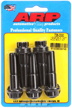 Śruby ARP Bolt Kit 1/2-20 x 2.000 Black Oxide 12PT