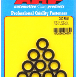 Śruby ARP "3/8""ID 5/8""OD black washers" (10pcs)