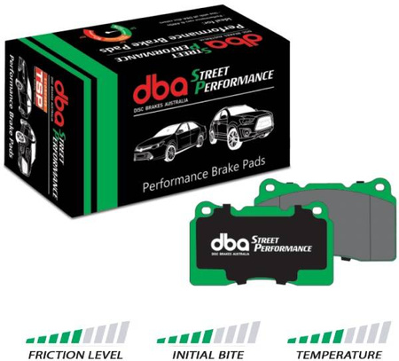 Klocki hamulcowe tylne DBA Brake Pads Street Performance - DB15072SP