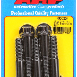 Śruby ARP "7/16""-14 x 2.250 12pt black oxide bolts" (5pcs)