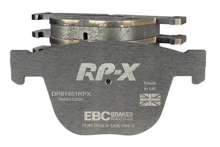 DP81451RPX - Lenktyninių stabdžių trinkelių rinkinys RP-X Racing serija EBC Brakes