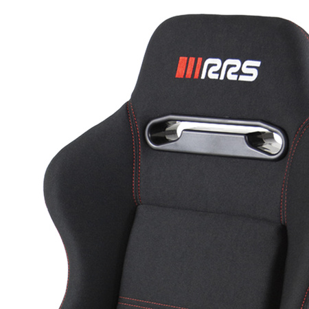 Autositz eimer RRS schwarz - verstellbar, mit Rutschen