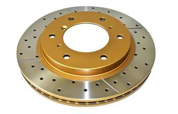DBA disc brake Street Series - X-GOLD front - DBA660X MITSUBISHI Pajero Shogun