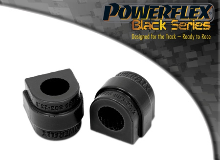 Priekinė apsaugos nuo riedėjimo juostos įvorė 24mm Powerflex poliuretano įvorė Black Series Audi A3 / S3 / RS3 A3 / S3 / RS3 8V (2013 - 2020) A3 / S3 MK3 8V 125PS plus (2013 - 2020) Multi Link PFF85-803-24BLK
