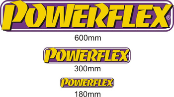 POWERFLEX LIPDUKAS 600mm - 10 VNT. Powerflex poliuretano įvorė Road Series Promotional Items VINYL STICKERS STICKER 600