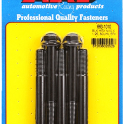 ARP M10 x 1.25 x 80 hex black oxide bolts (5pcs)
