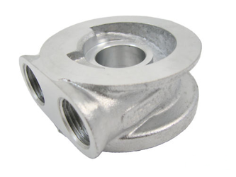 Oil filter base without thermostat