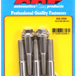 Śruby ARP "3/8""-16 x 2.000 hex 7/16 wrenching SS bolts" (5pcs)