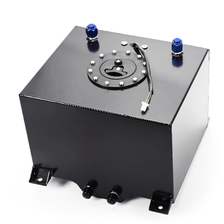 IRP schwarzer 30-Liter-Aluminium-Kraftstofftank mit Kraftstoffstandsensor