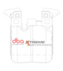 DBA fékbetétek Xtreme Performance hátsó fékbetétek - DB15127XP BMW 1 Series F20 M135 M140 F21 xDrive F20 F21 2 F22 Coupe 228 230 M235 M240 F23 Convertible F22 F23 3 F30 320 325 328 330 335 340 F31 F34 GT F30 F31 GT F34 4 F32 420 425 428 430 435 440 F33