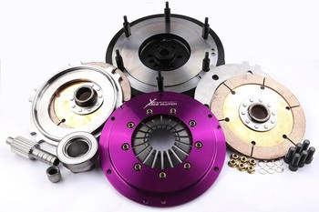 Xtreme Performance BMW - 200mm Rigid Ceramic Twin Plate Clutch Kit Incl Flywheel 1200Nm
