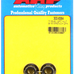 ARP "7/16""-20. 9/16"" socket 12pt nut kit" (2pcs)