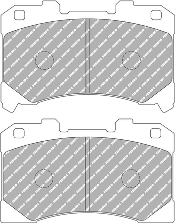 Klock hamulcowe Ferodo Racing DS1.11 przednie FCP5261W TOYOTA YARIS 