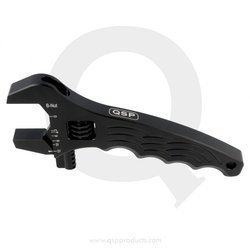 Adjustable aluminum wrench for AN QSP bits