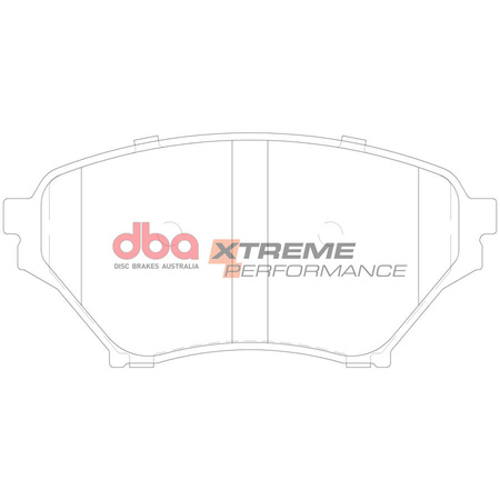 Klocki hamulcowe przednie DBA Brake Pads Xtreme Performance Hawk HB431x.606 - DB1386XP MAZDA MX5 Mk2 NB Sport