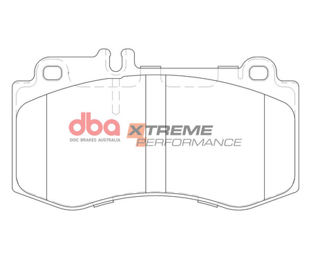 Bremsbeläge vorne DBA Brake Pads Xtreme Performance - DB15103XP MERCEDES-BENZ E-Class W212 E400 4Matic E500 Estate S212