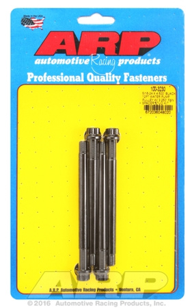 ARP 5/16-24x4.500 black 12pt WP pully w/3.250" fan spcr stud