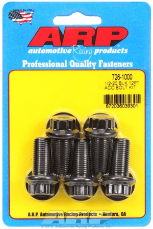 Śruby ARP Bolt Kit 1/2-20 x 1.000 Black Oxide 12PT