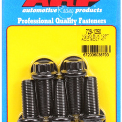ARP Bolt Kit 1/2-20 x 1.250 Black Oxide 12PT