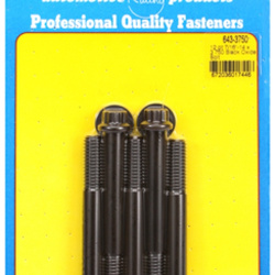 Śruby ARP "7/16""-14 x 3.750 12pt black oxide bolts" (5pcs)