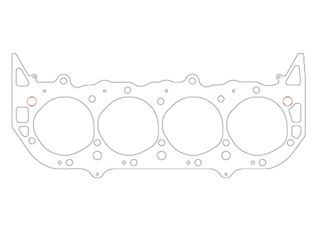 Athena Fejtömítés 396-454 GEN IV D.111,125 TH.1MM