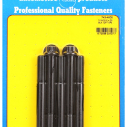 ARP "7/16""-20 x 4.000 12pt black oxide bolts" (5pcs)