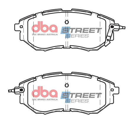 Bremsbeläge vorne DBA Brake Pads Street Series Ceramic - DB1722SS SUBARU Forester Legacy Levorg VM Outback Tribeca