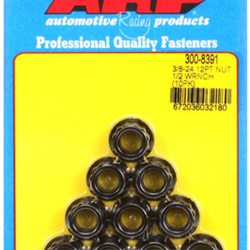 ARP "3/8""-24. 1/2"" socket 12pt nut kit" (10pcs)