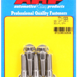 ARP M8 x 1.25 x 30 12pt SS bolts (5pcs)