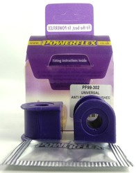 Poliuretán persely Powerflex Universal Bushes Anti Roll Bar Bushes PF99-302 Nem. a diagramon: