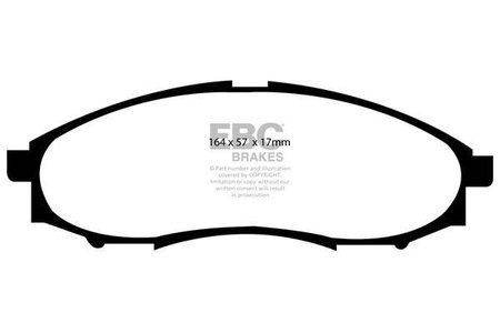 DP1316 - Zestaw klocków hamulcowych seria ULTIMAX2 EBC Brakes