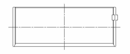ACL strypo guolio korpusas Chevy 366/396/402/427/454ci V8 .011"