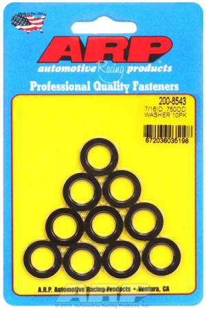 ARP "7/16""ID .750""OD black washers"