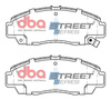 Bremsbeläge vorne DBA Brake Pads Street Series Ceramic - DB1393SS HONDA Accord Euro R CL1 CL7 Civic 7th Gen EV1 8th FD1 FR-V Legend KA9 Odyssey Stream